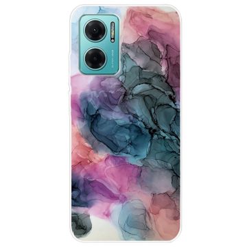 Marble design Xiaomi Redmi Note 11E kotelot - Osmose Ruusu Ja Vihreä