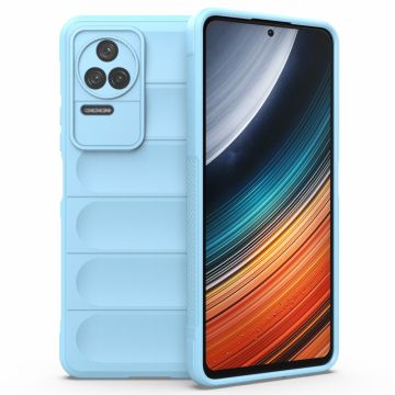 Pehmeä kahva muotoiltu kuori Xiaomi Poco F4 / Xiaomi Redmi K40S - Vauvasininen