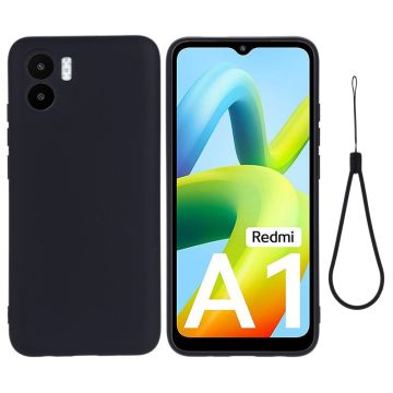 Matta nestesilikoninen kuori Xiaomi Redmi A1 - Musta