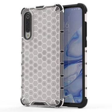 Bofink Honeycomb Xiaomi Mi 9 Pro kuoret - Valkoinen