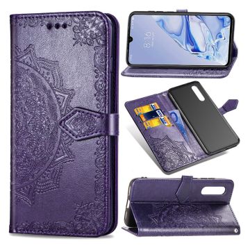 Mandala Xiaomi Mi 9 Pro Flip kotelot - Violetti