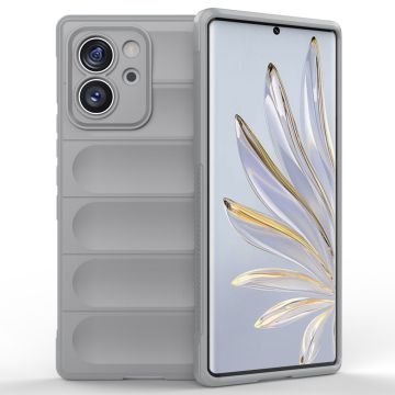 Pehmeä kahva muotoiltu kuori Honor 80 SE - Harmaa