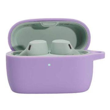 Jabra Elite 4 silikonisuojus soljella - Violetti