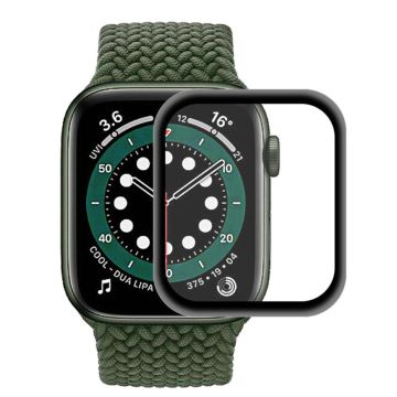 ENKAY HAT PRINCE 3D kirkas näytönsuoja Apple Watch Series 6 / 5 44mm - Musta