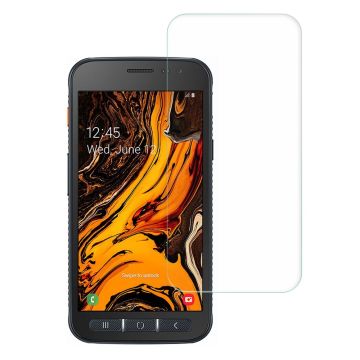 AMORUS kaaren reuna karkaistua lasia näytönsuoja Samsung Galaxy Xcover 4S / Xcover 4 varten