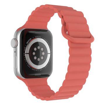 Apple Watch Series 8 (41mm) silikoninen ranneke - Punainen