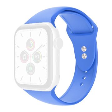 Apple Watch Series 8 (41mm) silikoninen ranneke - Vauvan Sininen Koko: S / M