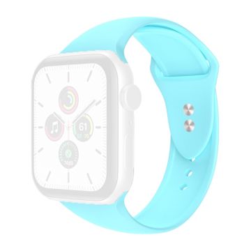 Apple Watch Series 8 (41mm) silikoninen ranneke - Taivaansininen Koko: S / M