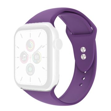 Apple Watch Series 8 (41mm) silikoninen ranneke - Violetti Koko: S / M