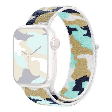 Apple Watch Series 8 (41mm) stealth camouflage nylon kellonhihna - Syaani