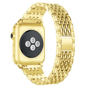 Apple Watch Series 8 (41mm) strassikoristeinen kellonhihna - Kulta