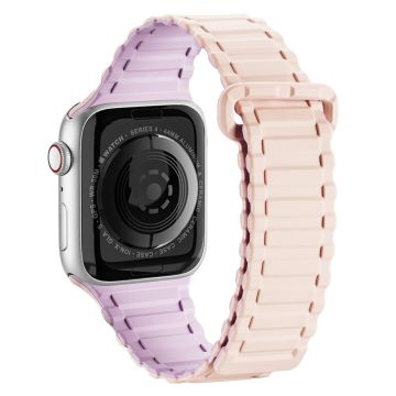 DUX DUCIS Apple Watch Series 8 (45mm) / Watch Ultra silikoninen ranneke - Pinkki / Violetti