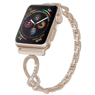 Apple Watch Series 8 (45mm) / Watch Ultra -rannehihna - Kulta