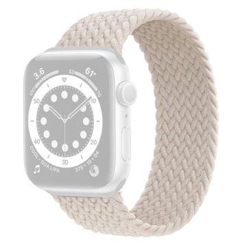 Apple Watch Series 8 (41mm) joustava nailon kellonhihna - Starlight Koko: L