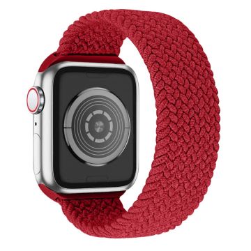 Apple Watch Series 8 (41mm) joustava kudottu kellonhihna - Punainen / Koko: Xl