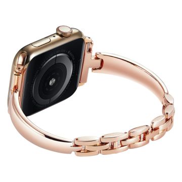 Apple Watch Series (41mm) yksinkertainen metalliranneke - Ruusukulta