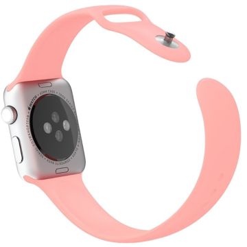 Apple Watch Series 8 (41mm) silikoniranneke (koko: S / M) - Retro Ruusu