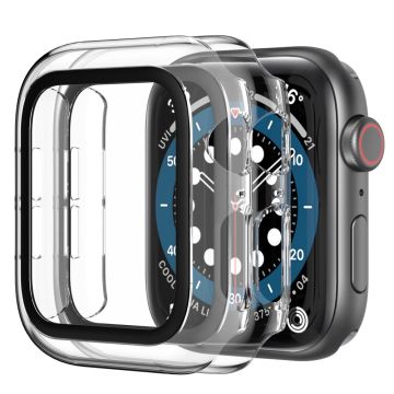 2 kpl AHASTYLE Apple Watch Series 8 (45mm) / Watch Ultra suojus karkaistulla lasilla - Läpinäkyvä