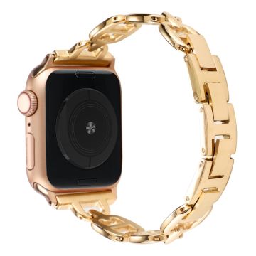 Apple Watch Series 8 (45mm) / Watch Ultra metalliranneke - Kulta