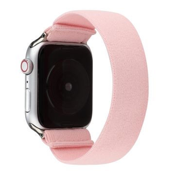 Apple Watch Series 8 (45mm) / Watch Ultra yksinkertainen joustava nailonhihna - Pinkki