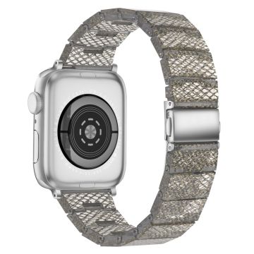 Apple Watch Series 8 (45mm) / Watch Ultra hartsityylinen ranneke - Kultainen Verkko