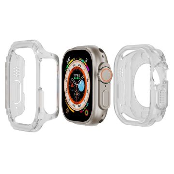 Apple Watch Series 8 (45mm) suojakehys - Läpinäkyvä