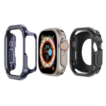 Apple Watch Series 8 (45mm) suojakehys - Keskiyön Sininen