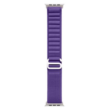 Nailonhihna Apple Watch Series 8 (45mm) / Watch Ultra - Violetti