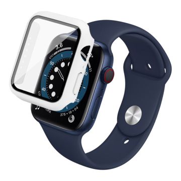 IMAK Apple Watch SE 2022 (40mm) suojus karkaistulla lasilla - Valkoinen