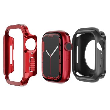 Apple Watch Series 8 (45mm) suojakuori - Punainen