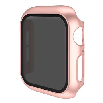 Apple Watch SE 2022 (44mm) / SE / 6 / 5 integroitu suojus karkaistulla lasilla - Ruusukulta