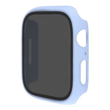 Apple Watch SE 2022 (44mm) / SE / 6 / 5 integroitu suojus karkaistulla lasilla - Merijään Sininen