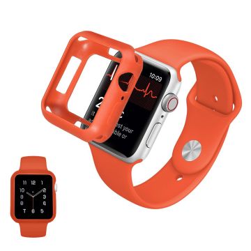 Apple Watch Series 5 40mm kestävä puskurikehys - Oranssi