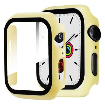 Apple Watch Series 5 / 4 40mm kestävä matta kehys - Keltainen