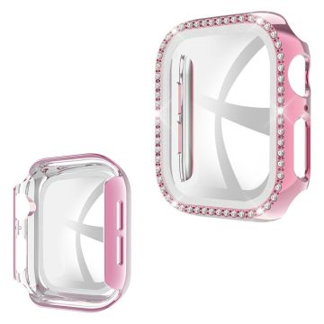 Apple Watch Series 6 / 5 44mm strassikivikehys - Pinkki