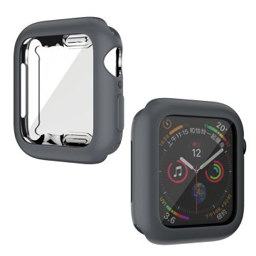 Apple Watch Series 6 / 5 44mm pehmeä kiiltävä kestävä kehys - Harmaa