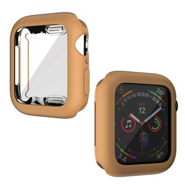 Apple Watch Series 6 / 5 44mm pehmeä kiiltävä kestävä kehys - Ruskea