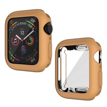 Apple Watch Series 6 / 5 40mm pehmeä kiiltävä kestävä kehys - Ruskea