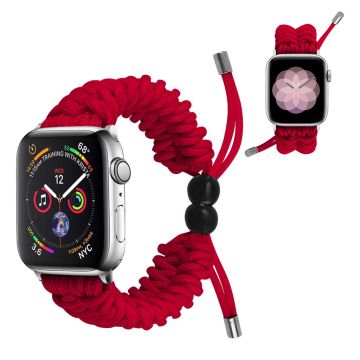 Apple Watch Series 6 / 5 40mm punottu kellonauha - Punainen