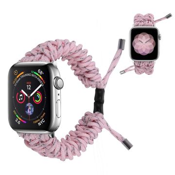 Apple Watch Series 6 / 5 40mm punottu kellonauha - Pinkki