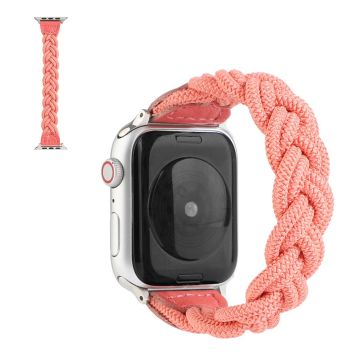 Apple Watch Series 6 / 5 40mm kudottu kellonauha - Ruusu