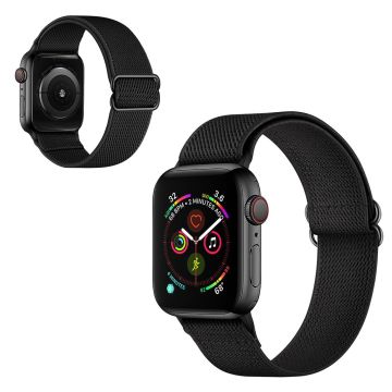 Apple Watch Series 6 / 5 40mm kudottu kellonauha - Musta