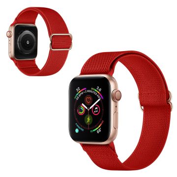 Apple Watch Series 6 / 5 40mm kudottu kellonauha - Punainen