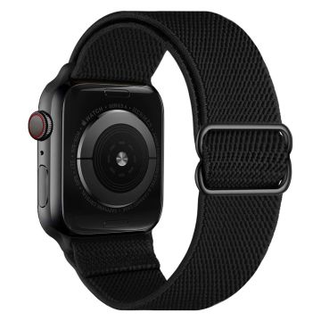 Apple Watch 40mm elastinen kellonhihna - Musta