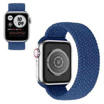 Apple Watch 40mm kuvioitu nailon kellonhihna - Sininen