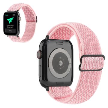 Apple Watch 40mm aaltokuvioinen nailon kellonhihna - Pinkki