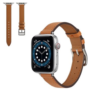 Apple Watch 40mm nahkaranneke - Ruskea