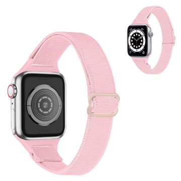 Apple Watch 40mm nylonkellohihna - Vaalea Pinkki