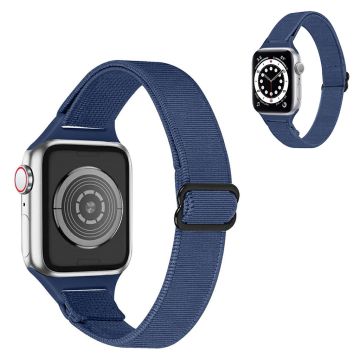 Apple Watch 40mm nylonkellohihna - Keskiyön Sininen