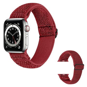 Apple Watch 40mm nailonista valmistettu kellonhihna - Punainen